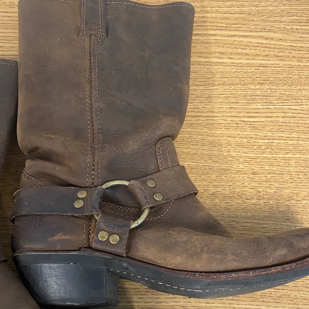 Brown Leather Frye Western Boots - Picture 9 of 16